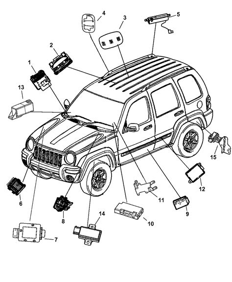 2007 jeep liberty jb junction box|OEM 2007 Jeep Liberty Parts & Accessories .